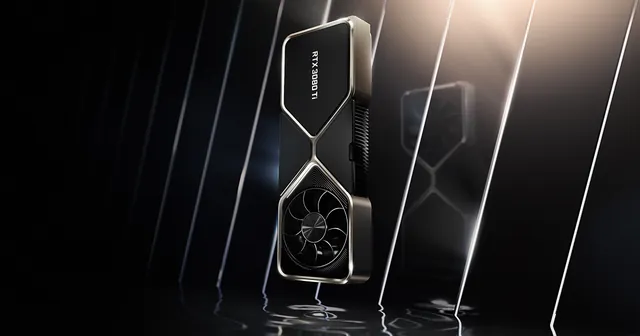 GeForce RTX 3080 Ti Founders Edition card render GeForce RTX 3080 Ti