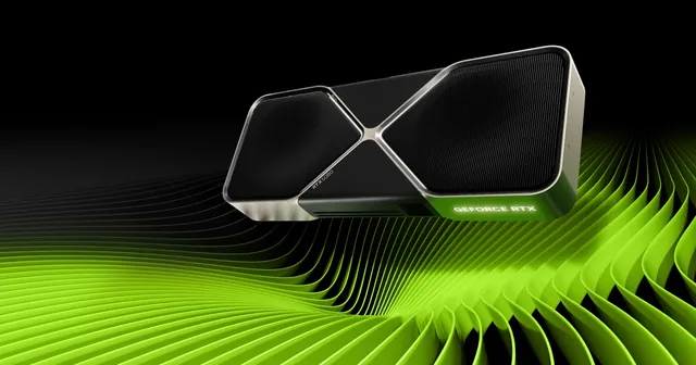 GeForce RTX 5080 Founders Edition card render GeForce RTX 5080